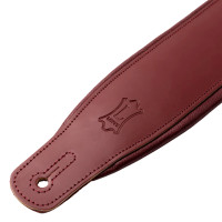 LEVY'S M26PD-BRG-BRG Amped Leather Series Ремень для гитары, кожаный, бордовый