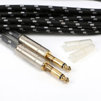 DEVISER PL-A3 BK Шнур инструментальный 3 метра, Jack1/4"(M) ⇔ Jack1/4(M)