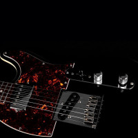 JET JT-350 BK R Электрогитара Telecaster, SH Alnico, цвет черный