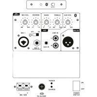 STAGG RE-VOLT15 EU Активная акустическая система, мобильная (