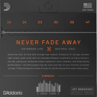 D'Addario XTAPB1047 набор струн для 6-струнной акустической гитары, размер 10-47