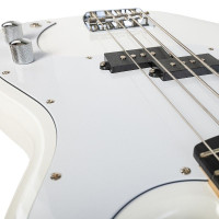 ROCKDALE Stars Precision Bass White