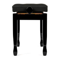 Rin HY-PJ014-GLOSS-BLACK Банкетка, черный/черный, кожзам