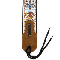 SOLDIER STP134N White Ремень для гитары текстиль. Белый