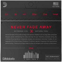 D'Addario XTC45TT Набор струн для 6-струнной классической гитары, нормальное натяжение, с покрытием