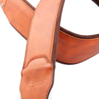 RightOn Straps Groove Smooth Woody Ремень для гитары, натуральная кожа, коричневый