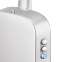 Lava ME Air Carbon Silver Гитара трансакустическая, тонкий корпус, 6 струн, цвет белый, с чехлом