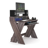 Glorious Sound Desk Compact Walnut Стол аранжировщика, X-тип, цвет орех