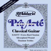 Набор струн для 6-струнной классической гитары D`ADDARIO EJ44TT