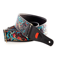 RightOn Straps Talisman Beppu II Teal Ремень для гитары, текстиль/синтетика