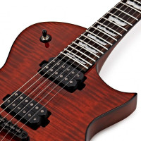 ESP LTD EC-1001FM TEF Электрогитара 6-струнная, цвет Tiger Eye