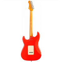 JET JS-400 CRD Электрогитара, Stratocaster, HSS Ceramic, цвет коралловый красный