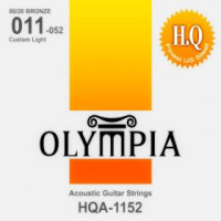 Olympia HQA1152 Струны для акустической гитары, 80/20 Bronze, 11-52