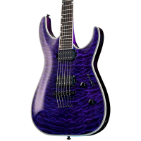 ESP LTD MH-1000 NT QM STP Электрогитара, 6 струн, цвет фиолетовый прозрачный