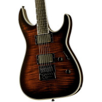 ESP LTD MH-1000 ET FM DBSB Электрогитара 6-струнная, цвет коричневый санберст