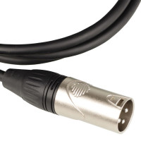 FORCE FMC-05/1,5 Шнур микрофонный XLR (F) ⇔ XLR (M), 1.5 метра, черный
