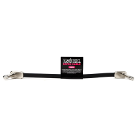 Ernie Ball 6226 Шнур инструментальный плоский JACK 1/4" (угловой) ⇔ JACK 1/4" (угловой), длина 15 см