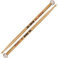 VIC FIRTH 5ADT Палочки барабанные 5А, орех, двусторонние, наконечник деревянный + фетровый