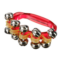 Fleet FLT-WBP1 Бубенцы на пластиковой полукруглой ручке, цвета в ассортименте