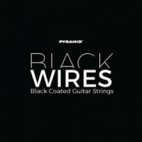 Pyramid 441/443 набор струн для электрогитары Black Wires .010-.048