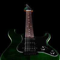 JET JS-450 TGR R Электрогитара, Stratocaster, цвет зеленый прозрачный