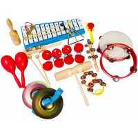 FLIGHT FPS-17C Набор шумовых инструментов в кейсе (17 предметов)