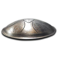 Handpan Overtone OHP-L34-8-1-Gr-F#m-Kurd Глюкофон 34см