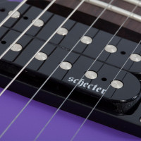 SCHECTER C-6 DELUXE SDPRPL Электрогитара, Stratocaster, цвет фиолетовый