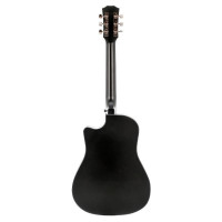 Belucci BC-C38 BK Гитара акустическая 38", 6-струнная, углеродное волокно, цвет черный