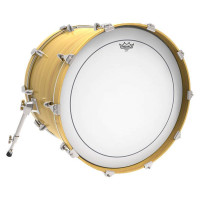 REMO PS-1122-00 Pinstripe Coated Пластик для бас-барабана 22"