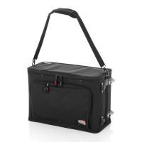 GATOR GR-RACKBAG-3UW Сумка рэковая, стальные рельсы, 3U, на колёсах