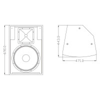 FDB Audio FT15II Акустическая система пассивная, 40Гц - 20кГц, 300 Вт (RMS), 8 Ohm