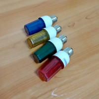 NIGHTSUN SE008/1L Mini Strobe Long Строб-лампа удлинённая, цоколь E27, цвет ассорти