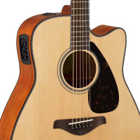 Yamaha FGX800CN Гитара электроакустическая 6-струнная, цвет натуральный