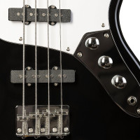 ROCKDALE Stars Jazz Bass Black