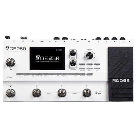 Mooer GE250 Гитарный процессор эффектов с педалью экспрессии