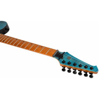 SPIRA T-450 TDB Электрогитара, Telecaster, 6 струн, HH, цвет синий прозрачный