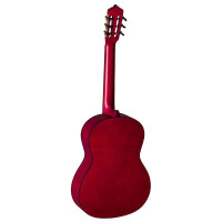 LA MANCHA Rubinito Rojo SM Гитара классическая 4/4, массив ели, цвет красный прозрачный