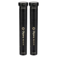 Октава МК-012-01Ч(ПАРА) Стереопара конденсаторных микрофонов, в деревянном футляре, цвет чёрный