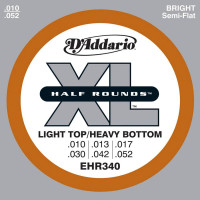 Набор струн для 6-струнной электрогитары D`ADDARIO EHR340