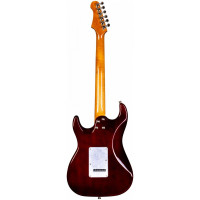 JET JS-450 TBK Электрогитара, Stratocaster, цвет чёрный прозрачный