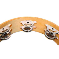 Fleet FLT-T08-12 Тамбурин 8" без кожи, 12 пар бубенцов