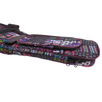 FORCE DLX-A (109) Чехол для акустической гитары 41", утеплённый, рисунок Peace and Love