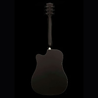 KEPMA D1CE Black Matt Гитара электроакустическая Dreadnought, цвет черный матовый