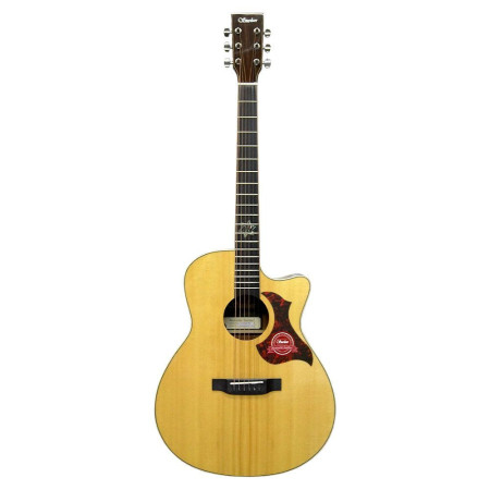 Suolun S-100GAC EQ N Гитара электроакустическая 41" Grand Auditorium, цвет натуральный, с чехлом