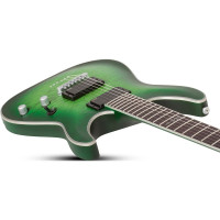SCHECTER C-1 PLATINUM SGRB Электрогитара, 6 струн, HH, цвет зеленый бёрст