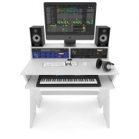 Glorious Sound Desk Compact White Стол аранжировщика, X-тип, цвет белый
