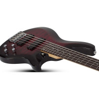 SCHECTER C-5 PLUS STCB Бас-гитара, 5 струн, 24 лада, цвет See Thru Cherry Burst 