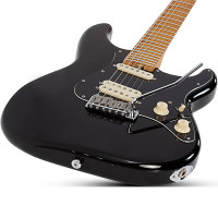 SCHECTER MV-6 GBLK Электрогитара 6-струн, Stratocaster, цвет черный