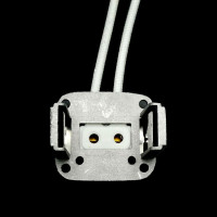 SHOWGEAR G9.5 (parts 2) Ламподержатель (патрон) керамический с проводами и оснасткой